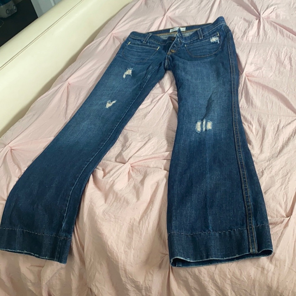 Old navy low rise slim boot cut jeans